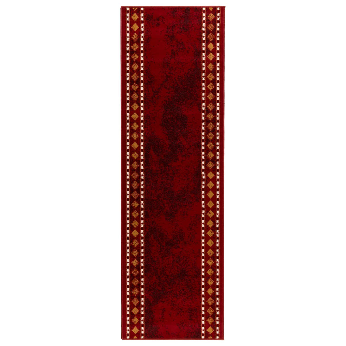 Runner Rug FLORNES Woven Red PP 7 mm