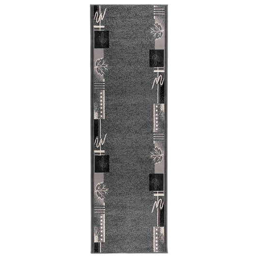 Runner Rug FLORNES Woven Grey PP 7 mm
