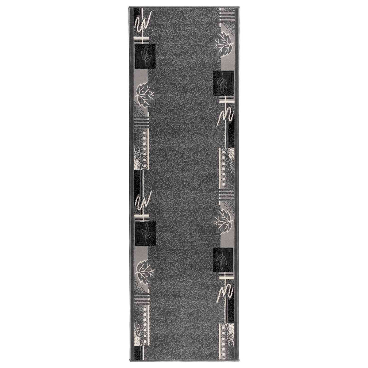 Runner Rug FLORNES Woven Grey PP 7 mm