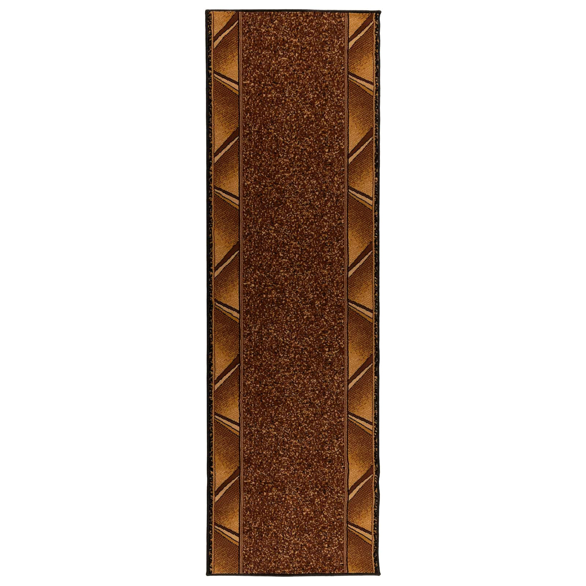 Runner Rug FLORNES Woven Brown PP 7 mm