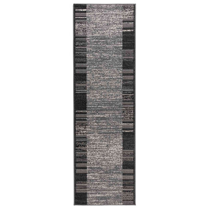 Runner Rug FLORNES Woven Grey PP 7 mm