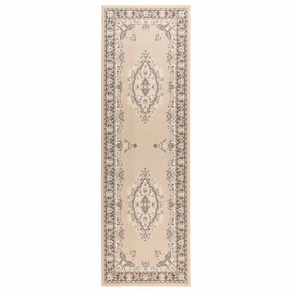 Runner Rug FLORNES Woven Ecru PP 7 mm