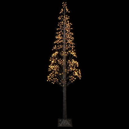 Starburst Christmas Tree Brown 25 x 25 x 210 cm Plastic