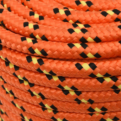 Multipurpose Utility Rope 12 mm 250 m Orange PP 930 kg Max Load