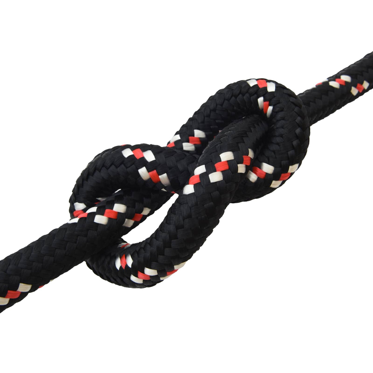 Multipurpose Utility Rope 50 mm 10 m Black and Red PP