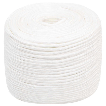 Multipurpose Utility Rope 8 mm 250 m White PP 420 kg Max Load