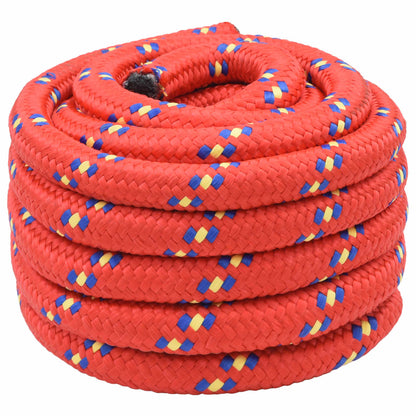 Multipurpose Utility Rope 60 mm 5 m Red PP 21600 kg Max Load