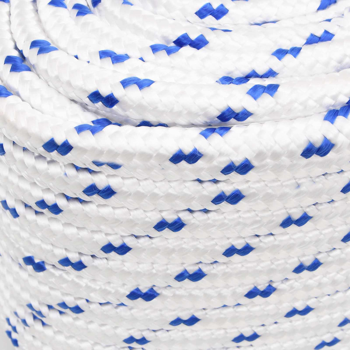 Multipurpose Utility Rope 16 mm 100 m White and Blue PP