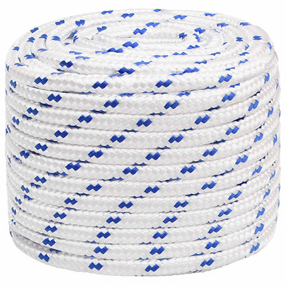 Multipurpose Utility Rope 16 mm 100 m White and Blue PP