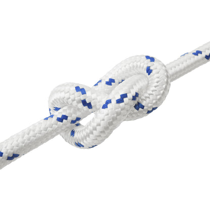 Multipurpose Utility Rope 50 mm 10 m White and Blue PP