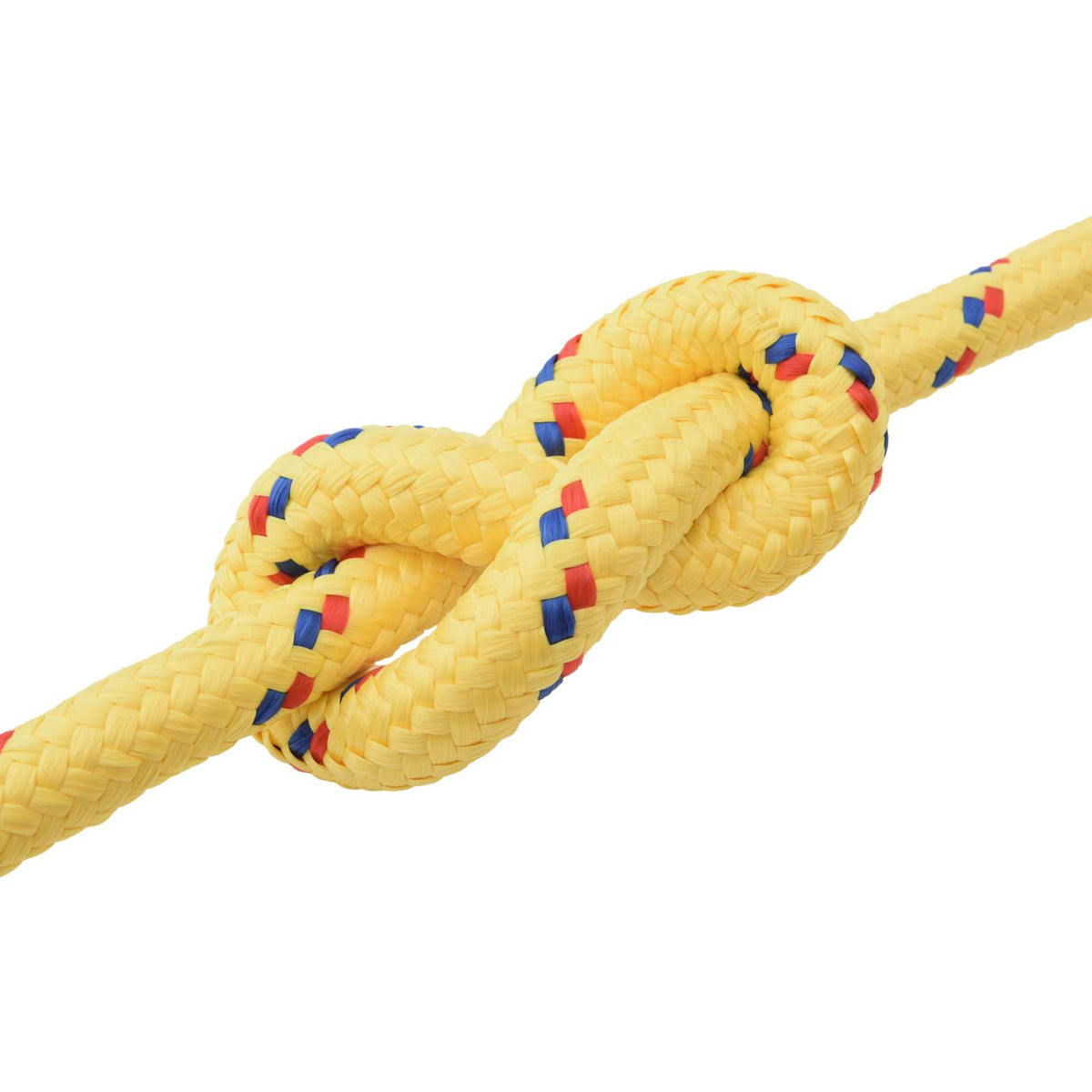 Multipurpose Utility Rope 40 mm 25 m Yellow PP 9600 kg Max Load