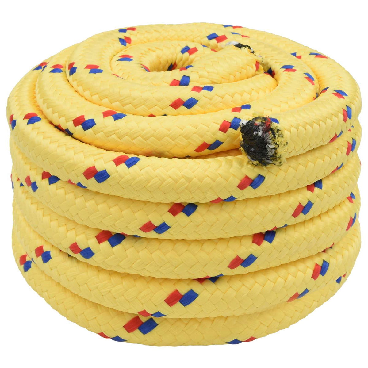Multipurpose Utility Rope 40 mm 25 m Yellow PP 9600 kg Max Load