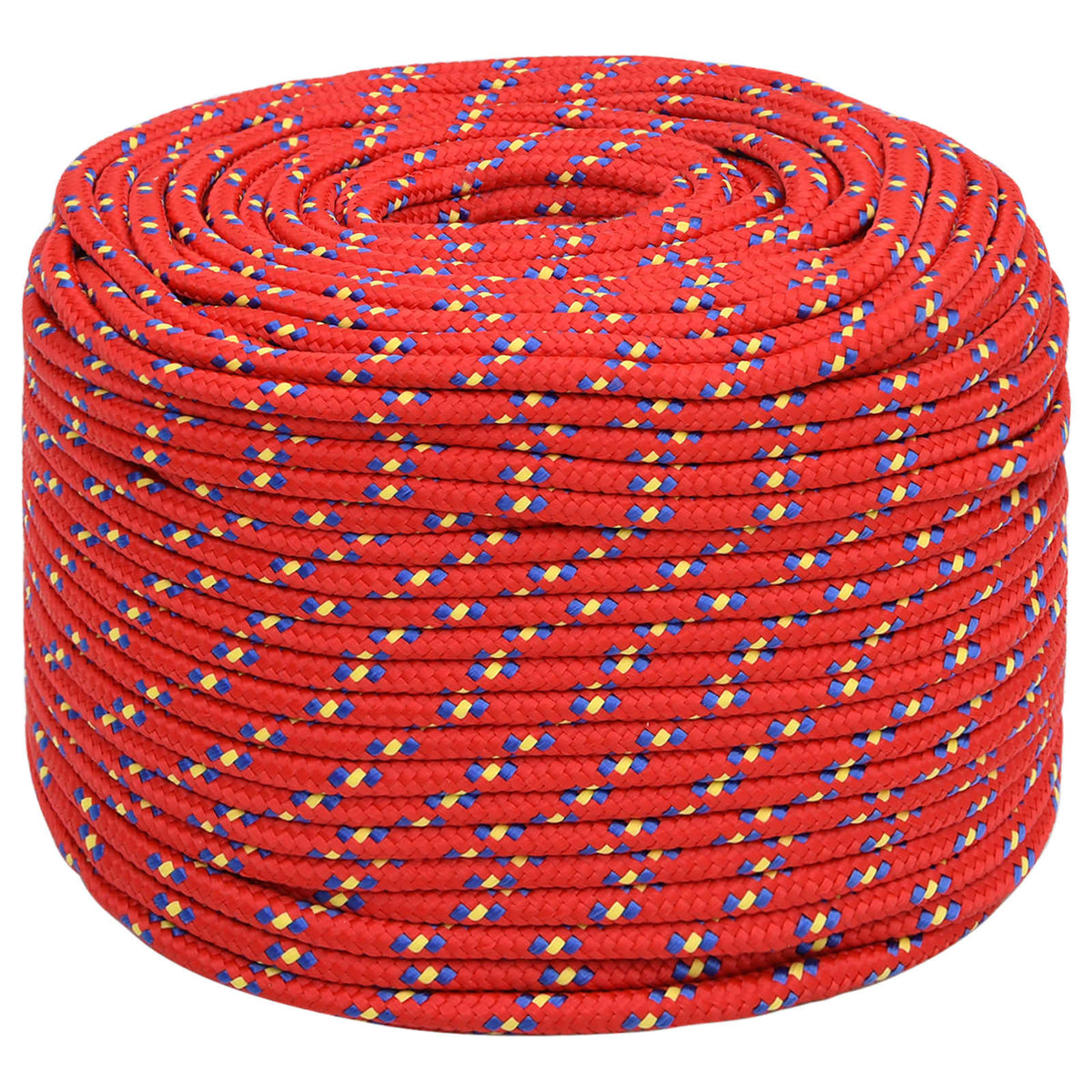 Multipurpose Utility Rope 10 mm 500 m Red PP 645 kg Max Load