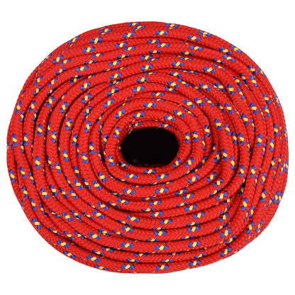 Multipurpose Utility Rope 10 mm 500 m Red PP 645 kg Max Load