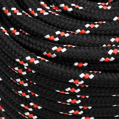 Multipurpose Utility Rope 18 mm 100 m Black and Red PP
