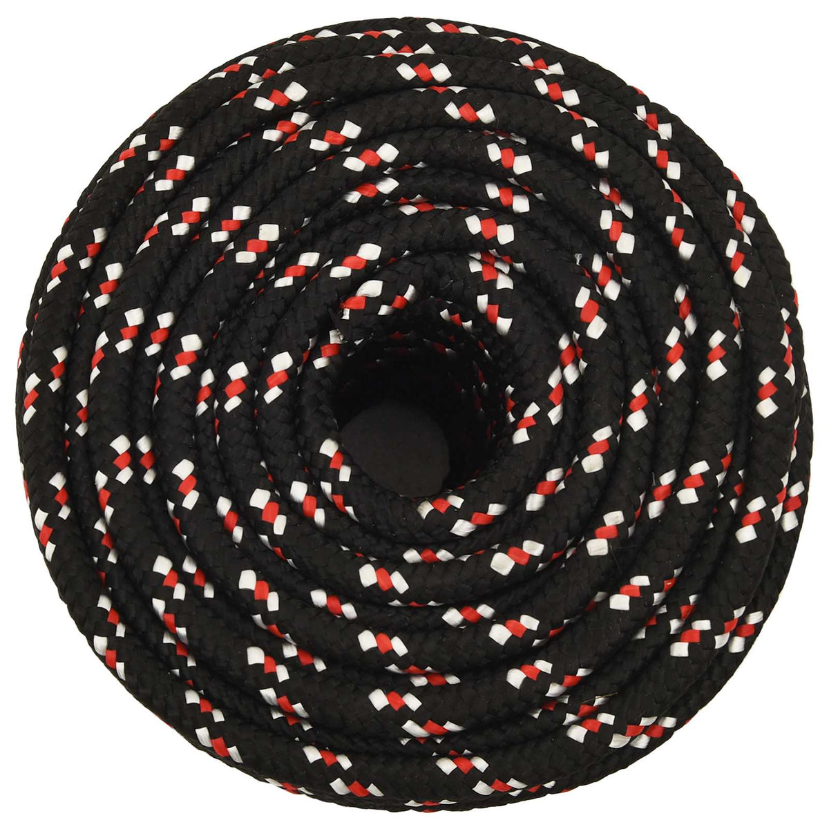 Multipurpose Utility Rope 18 mm 100 m Black and Red PP