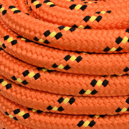 Multipurpose Utility Rope 20 mm 50 m Orange PP 2400 kg Max Load
