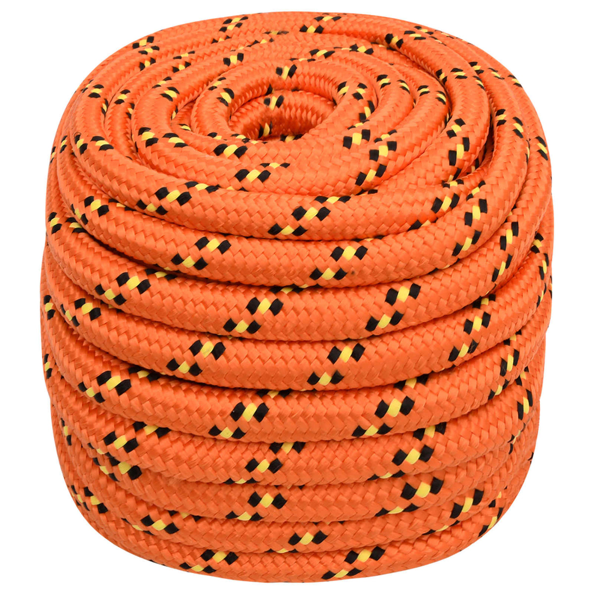 Multipurpose Utility Rope 20 mm 50 m Orange PP 2400 kg Max Load