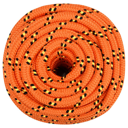 Multipurpose Utility Rope 20 mm 50 m Orange PP 2400 kg Max Load