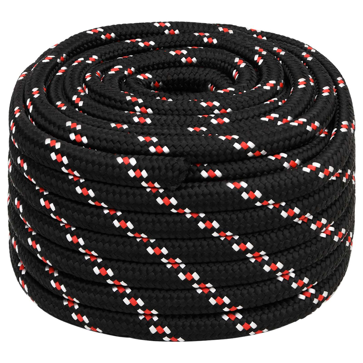 Multipurpose Utility Rope 20 mm 50 m Black and Red PP