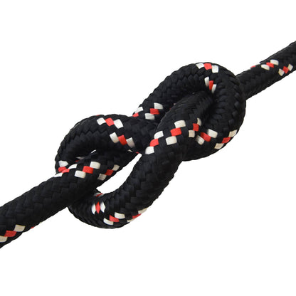Multipurpose Utility Rope 30 mm 25 m Black and Red PP