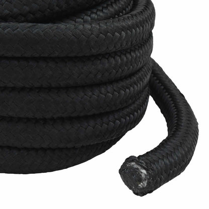 Multipurpose Utility Rope 30 mm 50 m Black PP 5400 kg Max Load