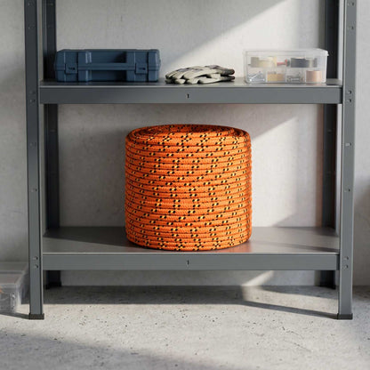 Multipurpose Utility Rope 10 mm 500 m Orange PP 645 kg Max Load