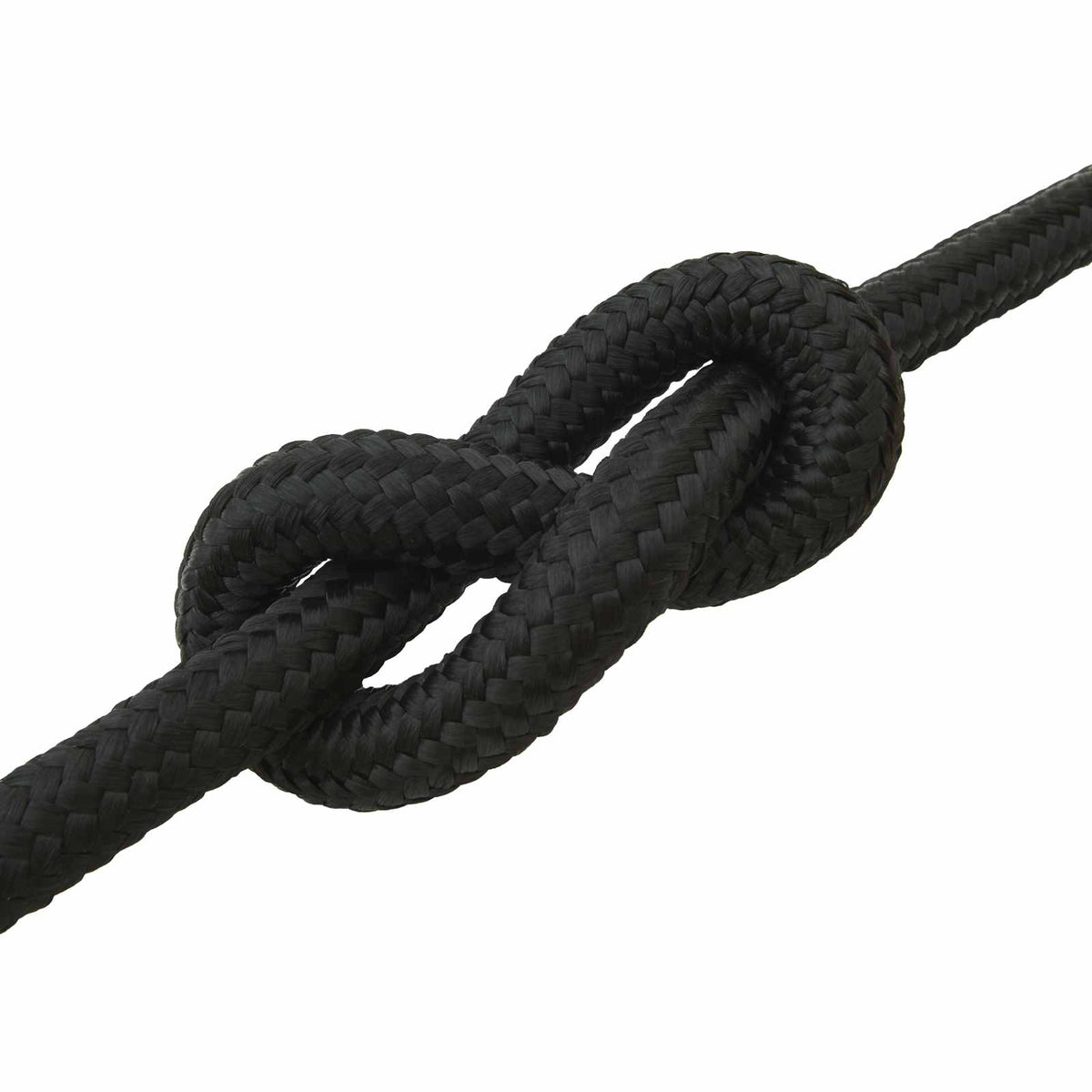 Multipurpose Utility Rope 40 mm 25 m Black PP 9600 kg Max Load