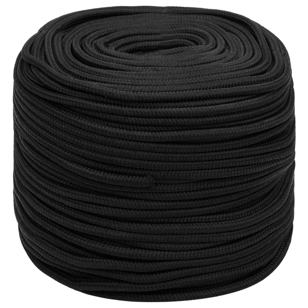Multipurpose Utility Rope 8 mm 250 m Black PP 420 kg Max Load