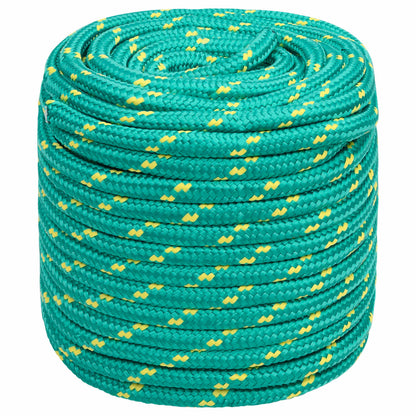 Multipurpose Utility Rope 16 mm 100 m Green PP 1560 kg Max Load