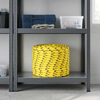 Multipurpose Utility Rope 12 mm 250 m Yellow PP 930 kg Max Load