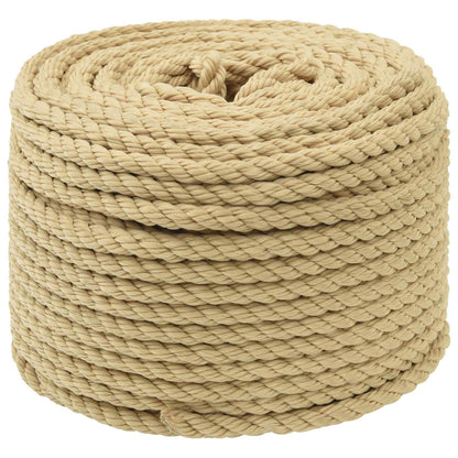 Multipurpose Utility Rope 8 mm 250 m Natural PP 420 kg Max Load