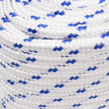 Multipurpose Utility Rope 18 mm 100 m White and Blue PP