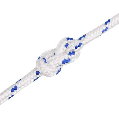 Multipurpose Utility Rope 18 mm 100 m White and Blue PP