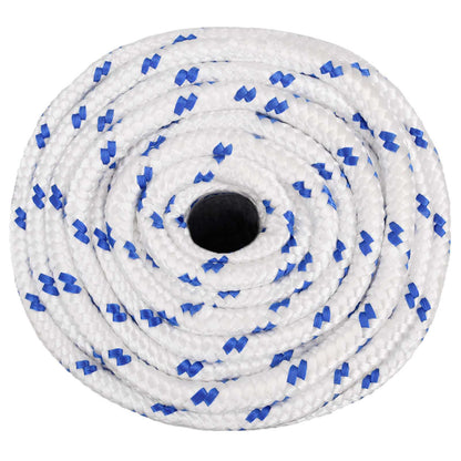 Multipurpose Utility Rope 18 mm 100 m White and Blue PP