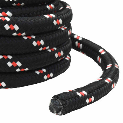 Multipurpose Utility Rope 40 mm 25 m Black and Red PP