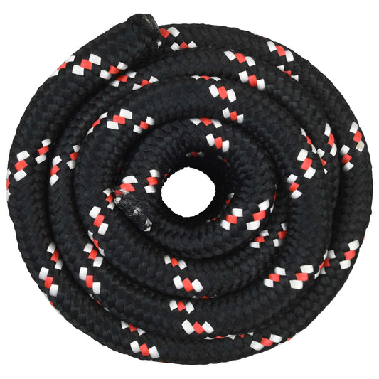 Multipurpose Utility Rope 40 mm 25 m Black and Red PP