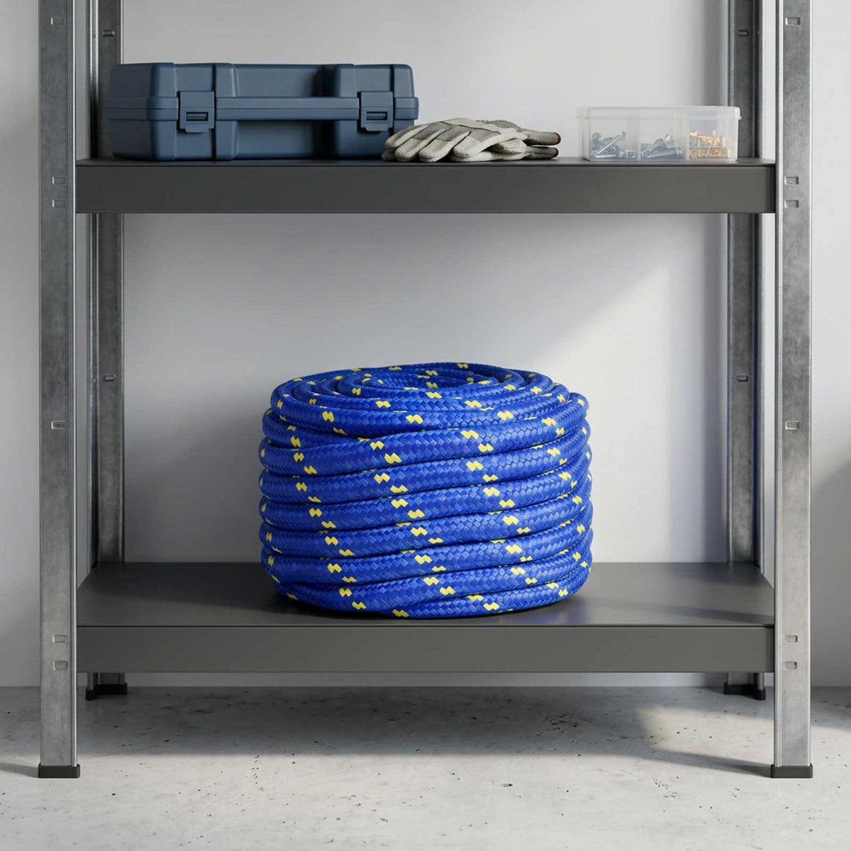 Multipurpose Utility Rope 20 mm 50 m Blue PP 2400 kg Max Load