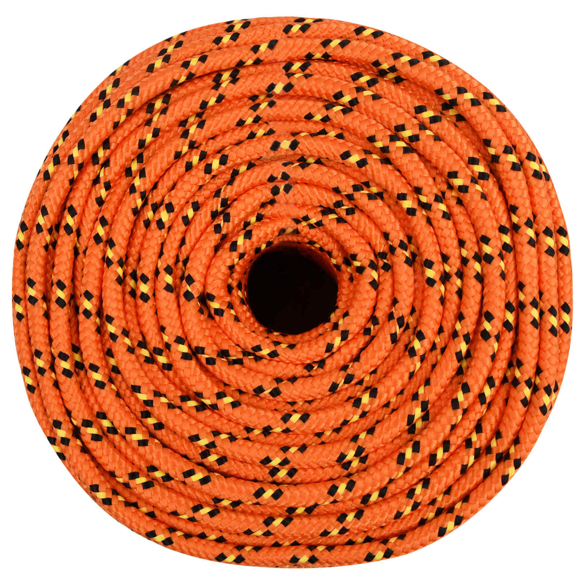 Multipurpose Utility Rope 10 mm 250 m Orange PP 645 kg Max Load
