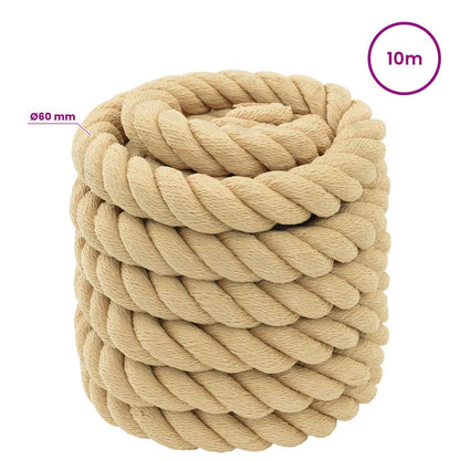 Multipurpose Utility Rope 60 mm 10 m Natural PP