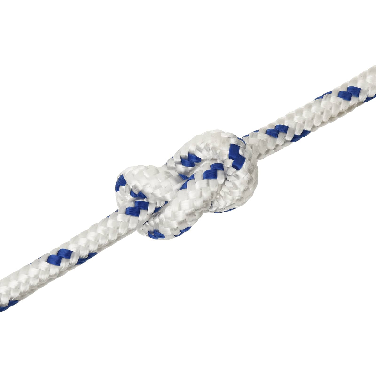 Multipurpose Utility Rope 14 mm 100 m White and Blue PP