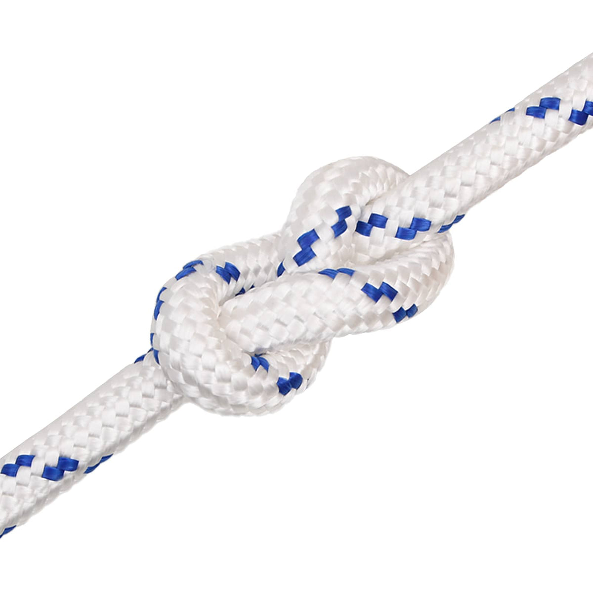 Multipurpose Utility Rope 20 mm 100 m White and Blue PP