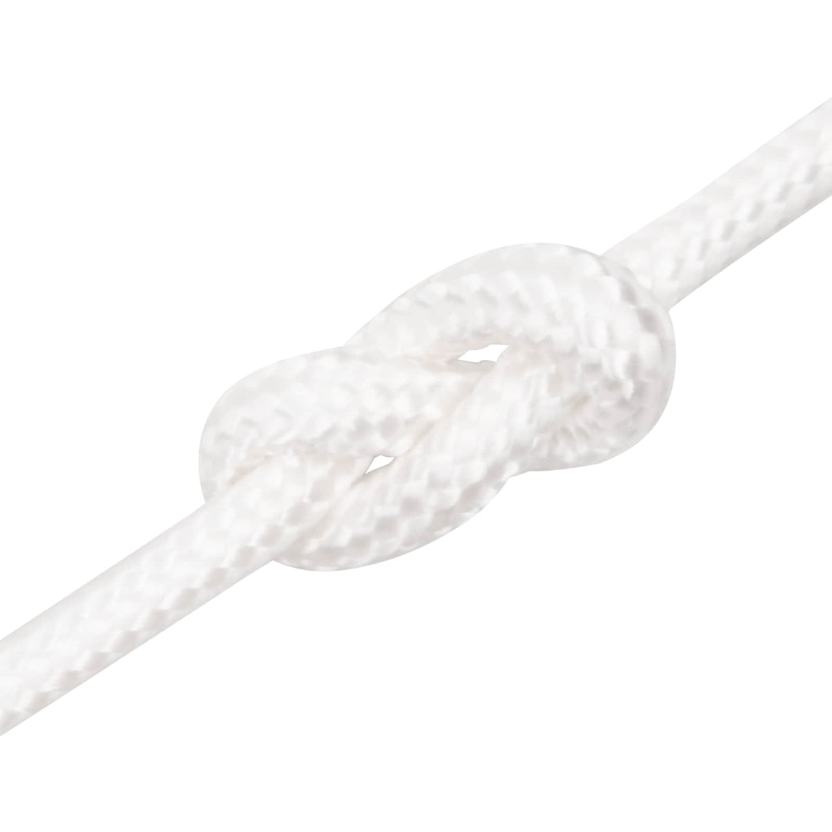Multipurpose Utility Rope 6 mm 500 m White PP 240 kg Max Load