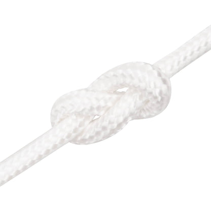 Multipurpose Utility Rope 6 mm 500 m White PP 240 kg Max Load