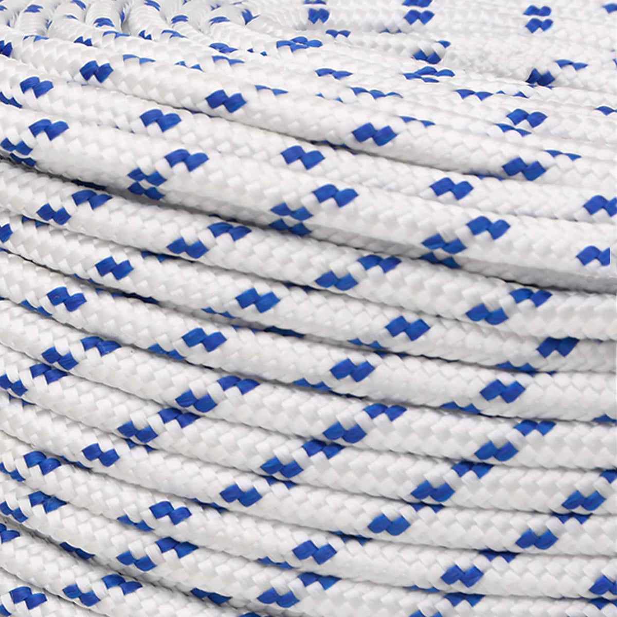 Multipurpose Utility Rope 10 mm 500 m White and Blue PP