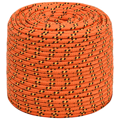 Multipurpose Utility Rope 8 mm 500 m Orange PP 420 kg Max Load