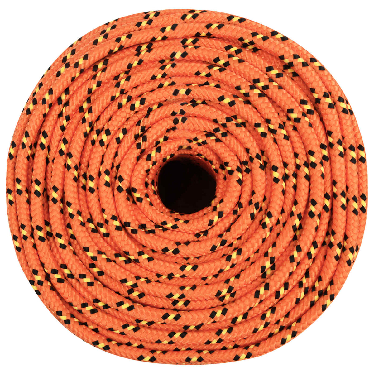 Multipurpose Utility Rope 8 mm 500 m Orange PP 420 kg Max Load