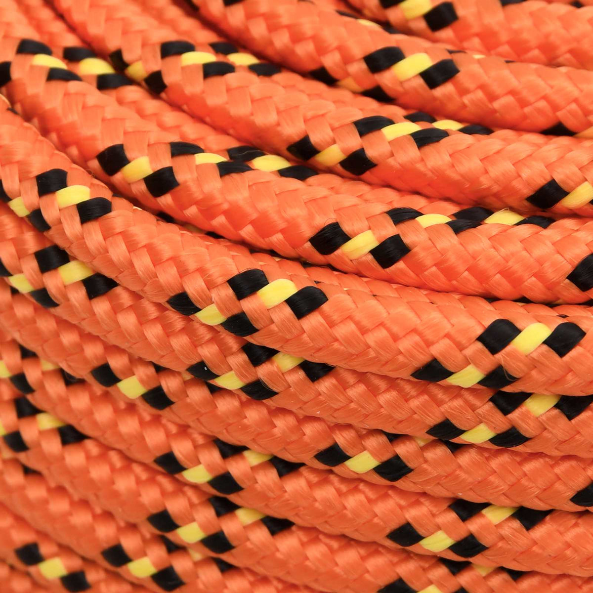Multipurpose Utility Rope 10 mm 500 m Orange PP 645 kg Max Load