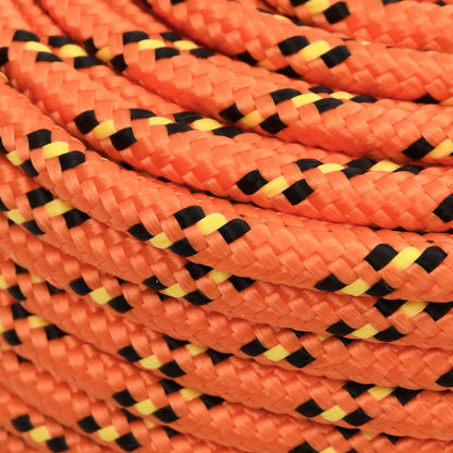 Multipurpose Utility Rope 10 mm 500 m Orange PP 645 kg Max Load
