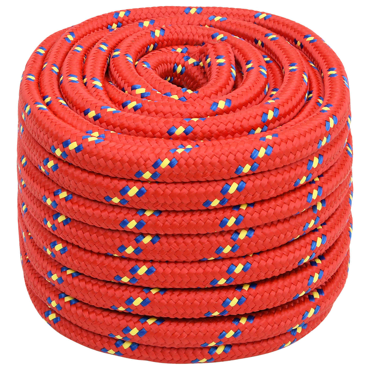 Multipurpose Utility Rope 20 mm 100 m Red PP 2400 kg Max Load